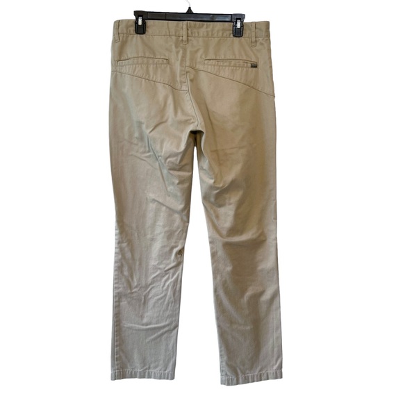Men’s Volcom VMonty Straight Leg Chino Pants Tan 32 - Picture 2 of 8